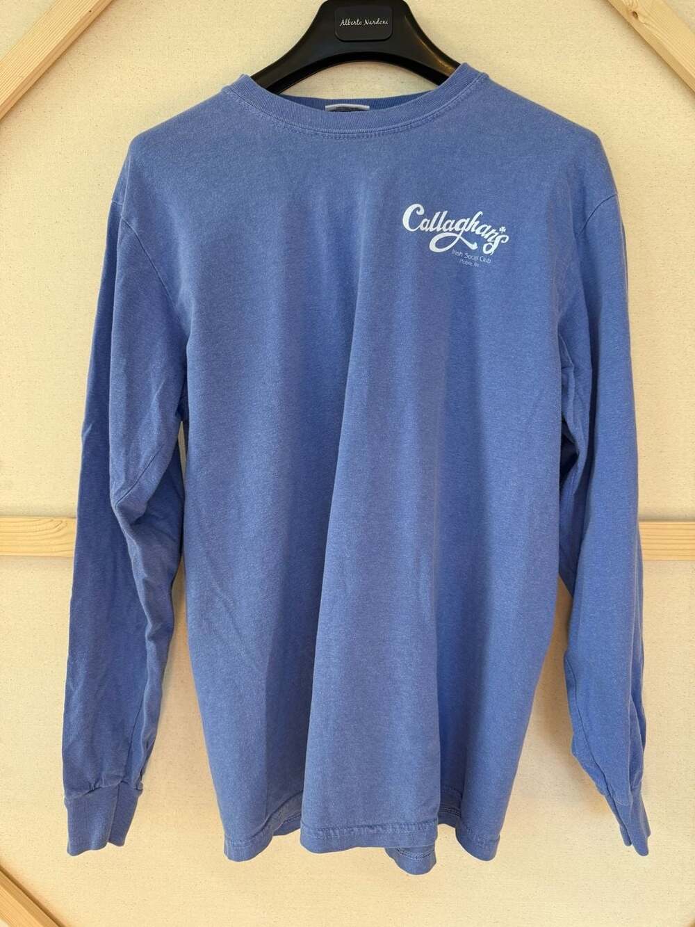 Comfort Colors Callaghan's Irish Social Club Long Sleeve Graphic Tee